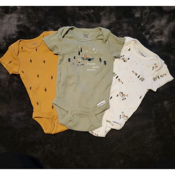 Carter - Gerber Other - Lot Of 11 Newborn Baby Clothing Outfits One-Piece  Outfits Summer Carter-Gerber